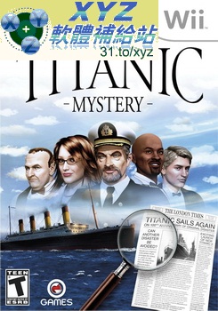 鐵達尼號之迷 Titanic Mysteries PAL WII(歐版)(DVD版)