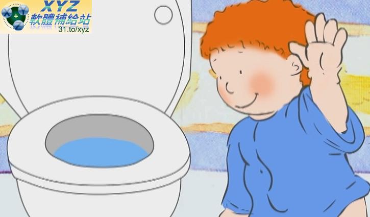 關於小馬桶的故事 The Potty Movie-專為男寶寶設計的如廁訓練 英語發音 幼兒教學版(適用任何家用DVD播放機)(DVD版)